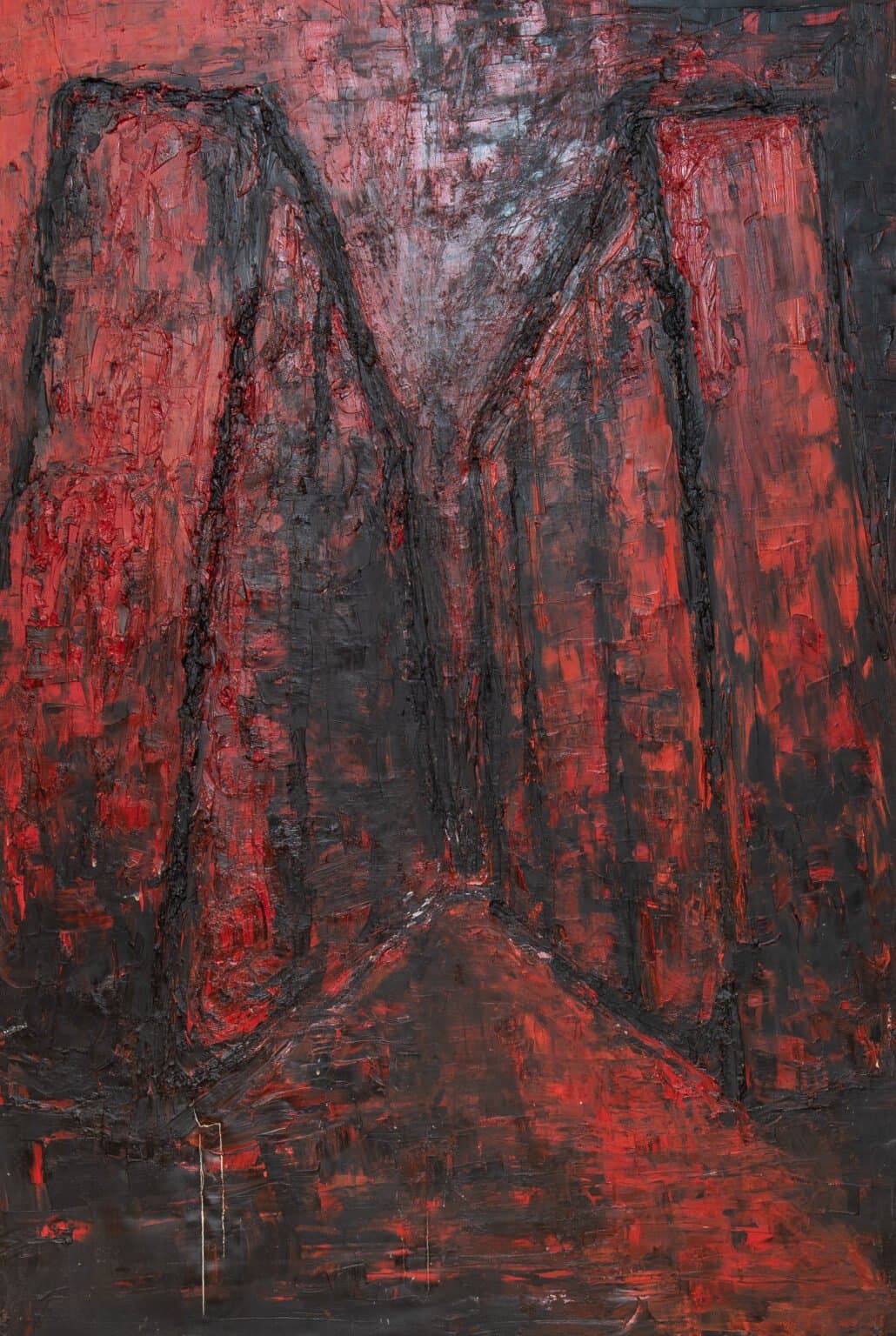 Abstract 2, an original oil work by Jurga Vilimaite