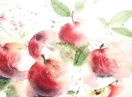 Detail 1 of Apples