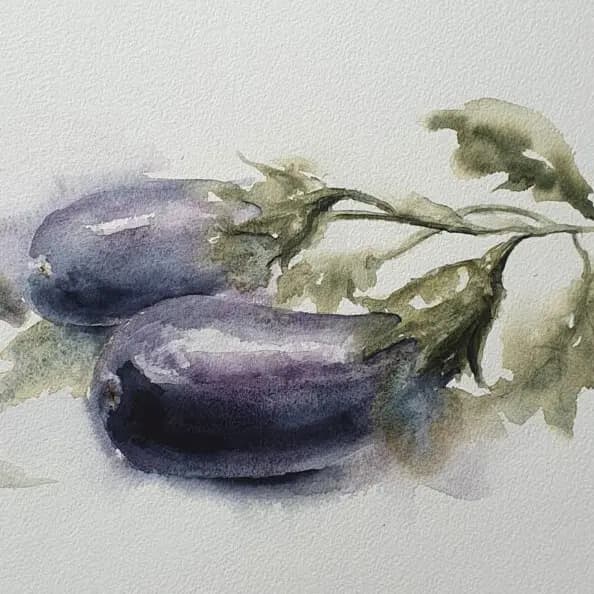 Detail 1 of Aubergine