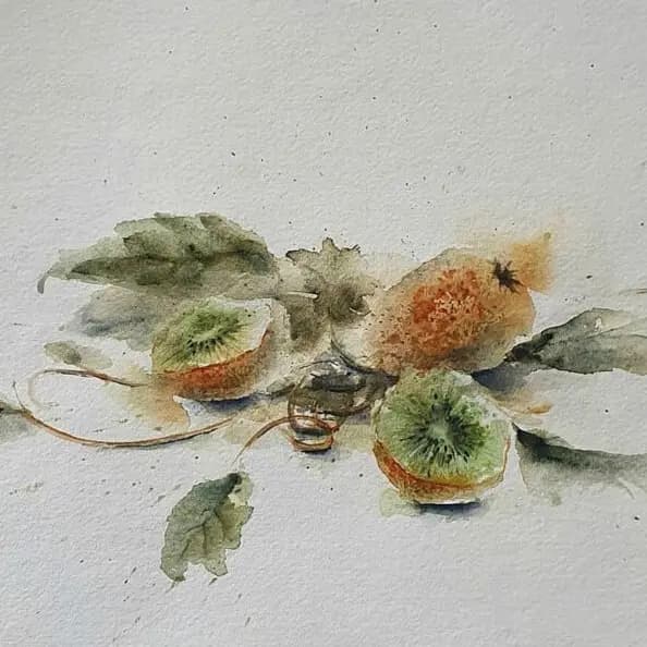 Detail 1 of Chinese gooseberry