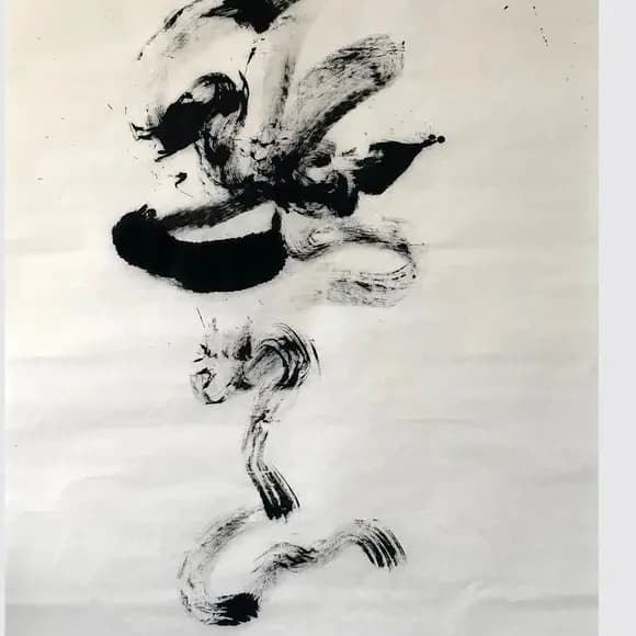 Detail 1 of Dance of a frizzled soul III