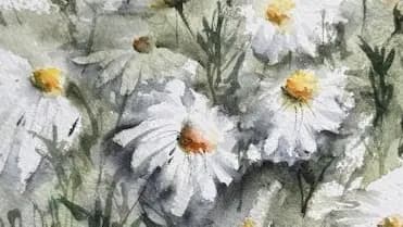 Detail 1 of Dancing daisies