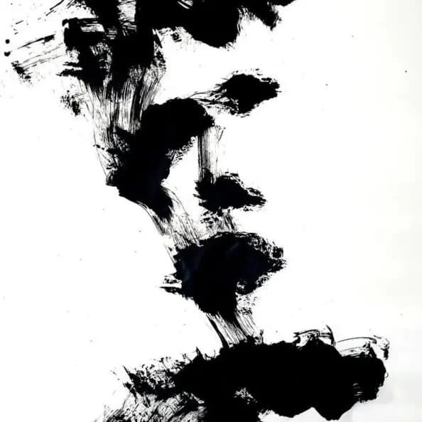Detail 1 of Disappearing face