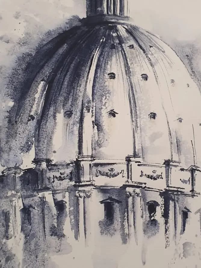 Detail 1 of Dome of Rome