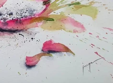Detail 2 of Dragon fruit