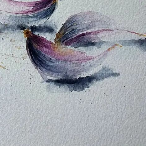 Detail 2 of Egyptian garlic