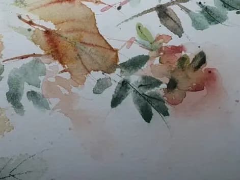 Detail 2 of Greens & Berries