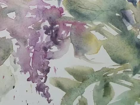 Detail 2 of Lilac tree