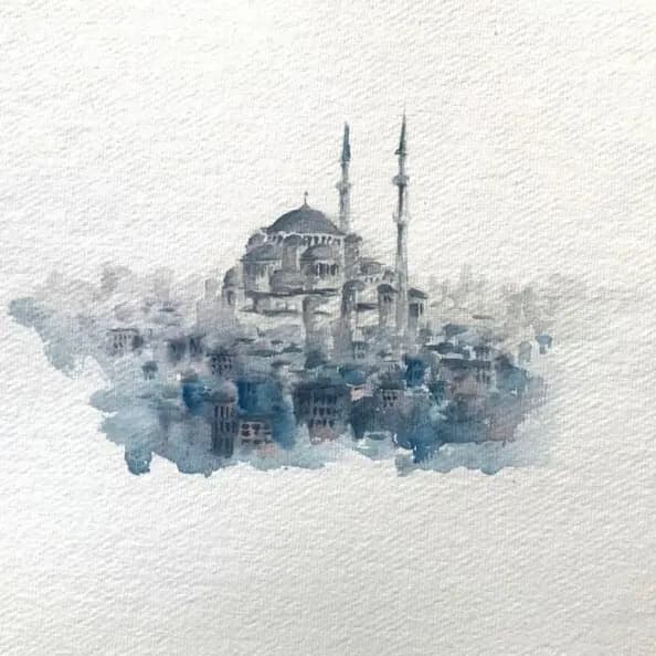 Detail 1 of Memory of Istanbul