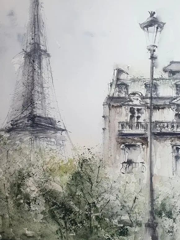 Detail 1 of Paris