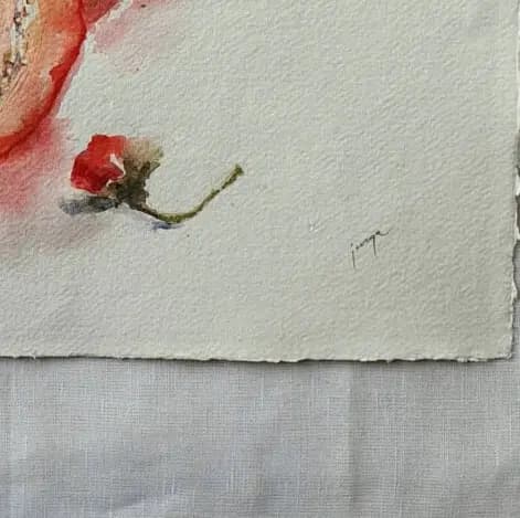 Detail 2 of Red pepper still life