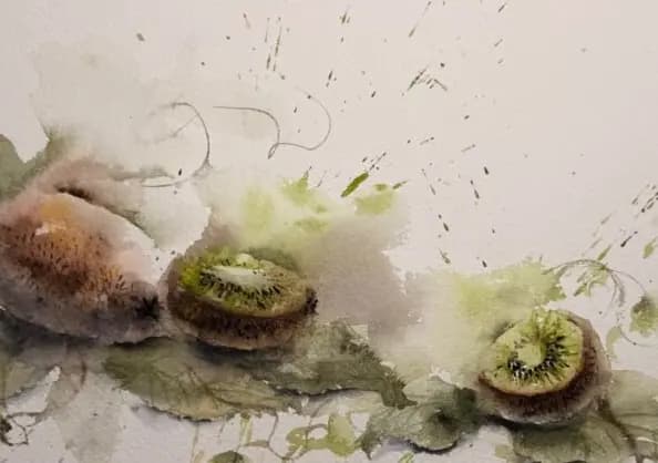 Detail 1 of Sleepy Kiwi