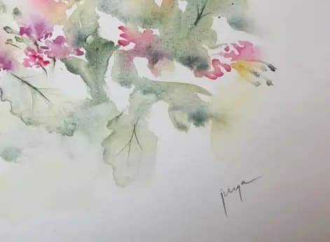 Detail 2 of Small pinks