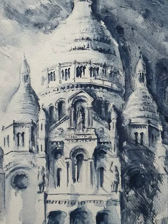 Detail 1 of Storm in Paris