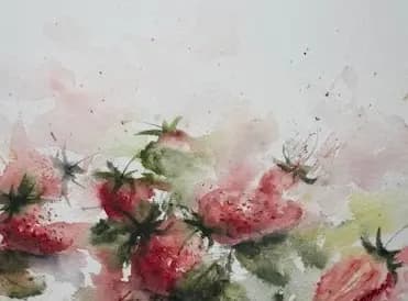 Detail 1 of Strawberries
