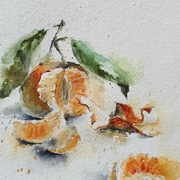 Detail 1 of Tangerines