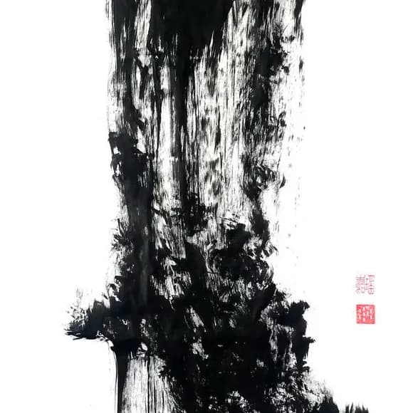 Detail 1 of Waterfall of reason