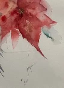 Detail 2 of Winter flowers