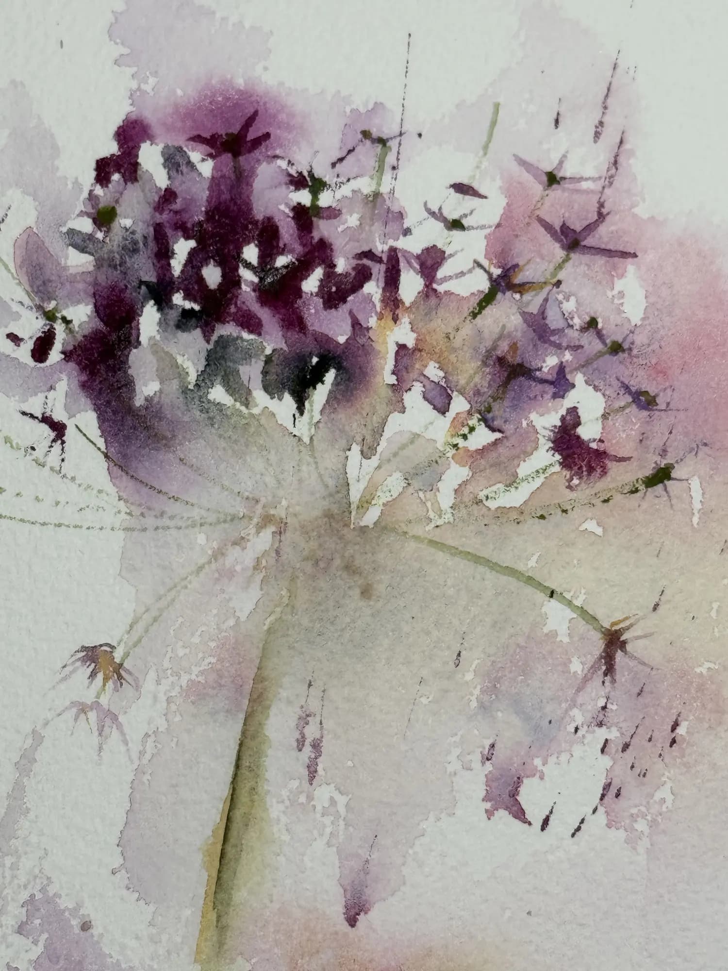 Detail 2 of Garlic Flower