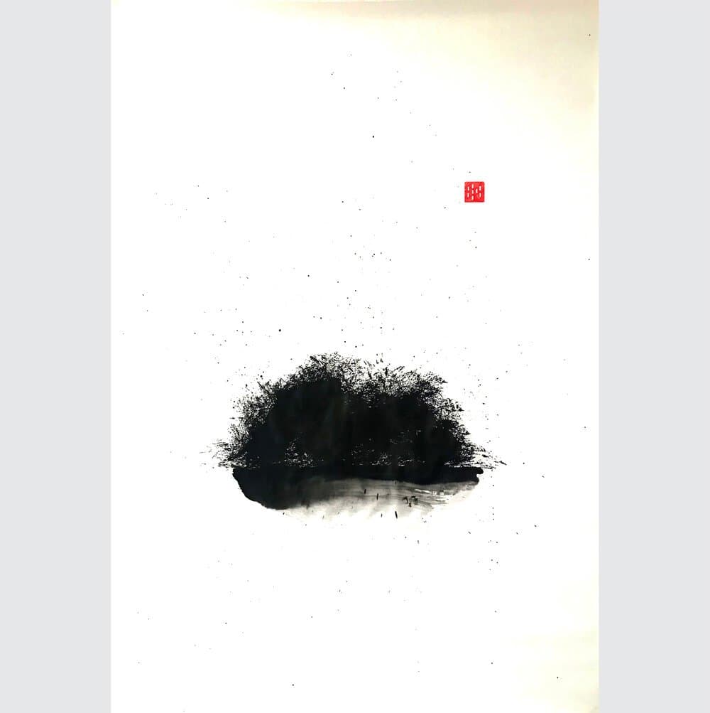 Sand Storm, an original ink work by Jurga Vilimaite