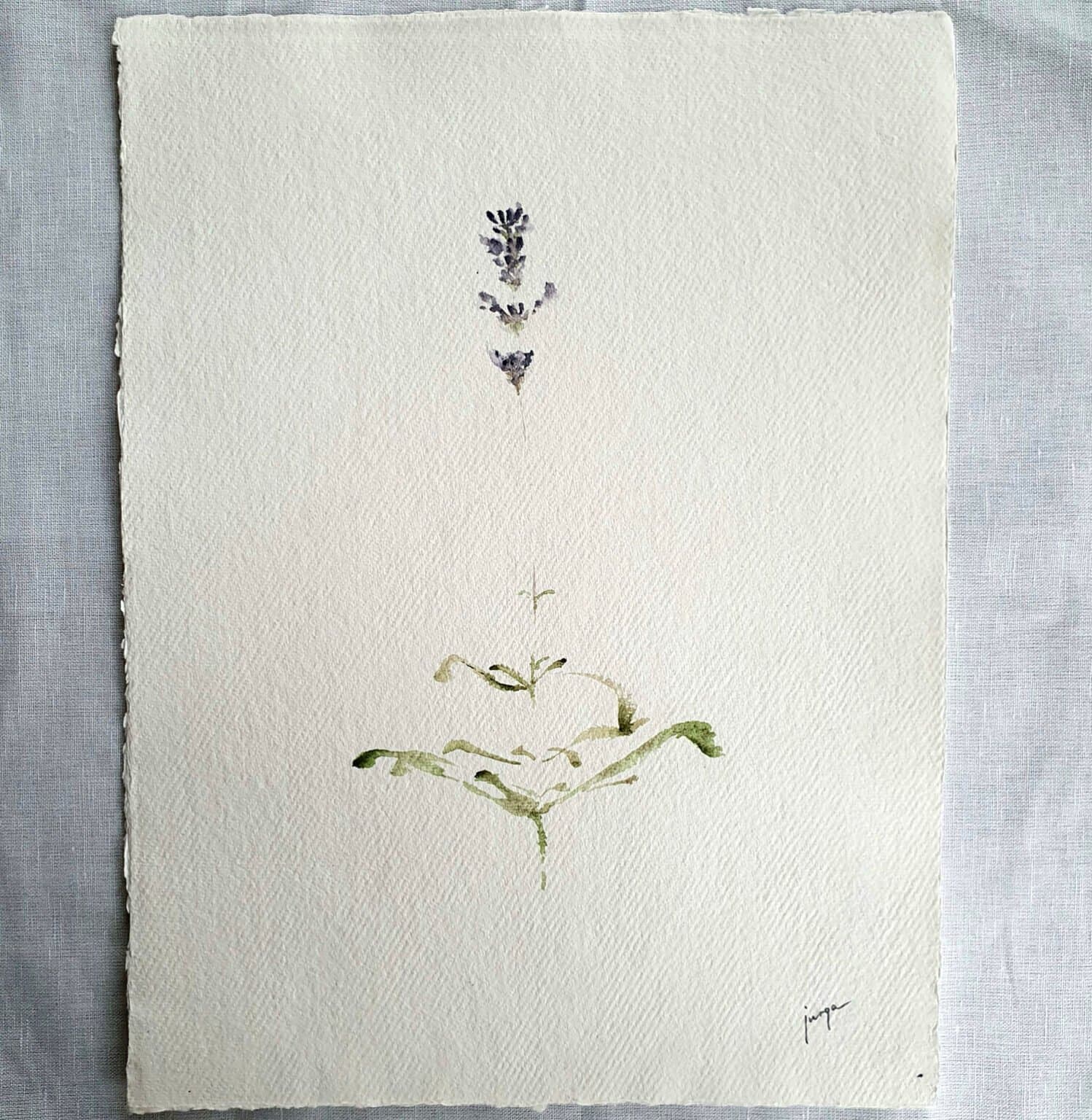 Scent, an original watercolour work by Jurga Vilimaite