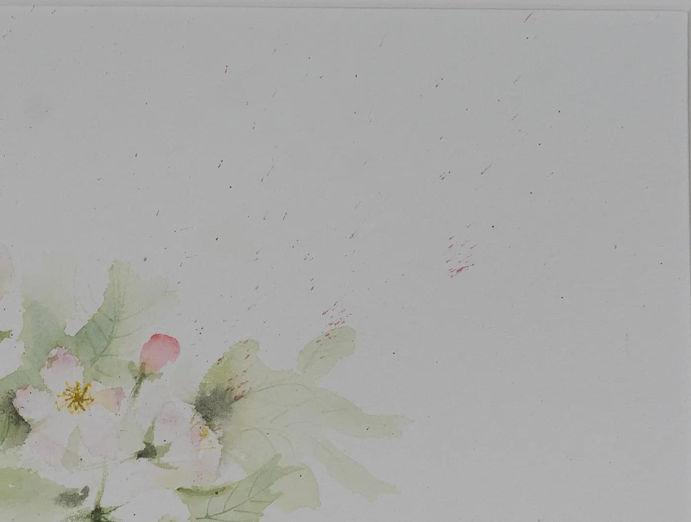 Detail 2 of Apple Blossoms