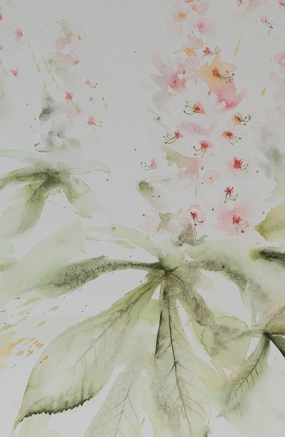 Detail 1 of Chestnut Bloom 1