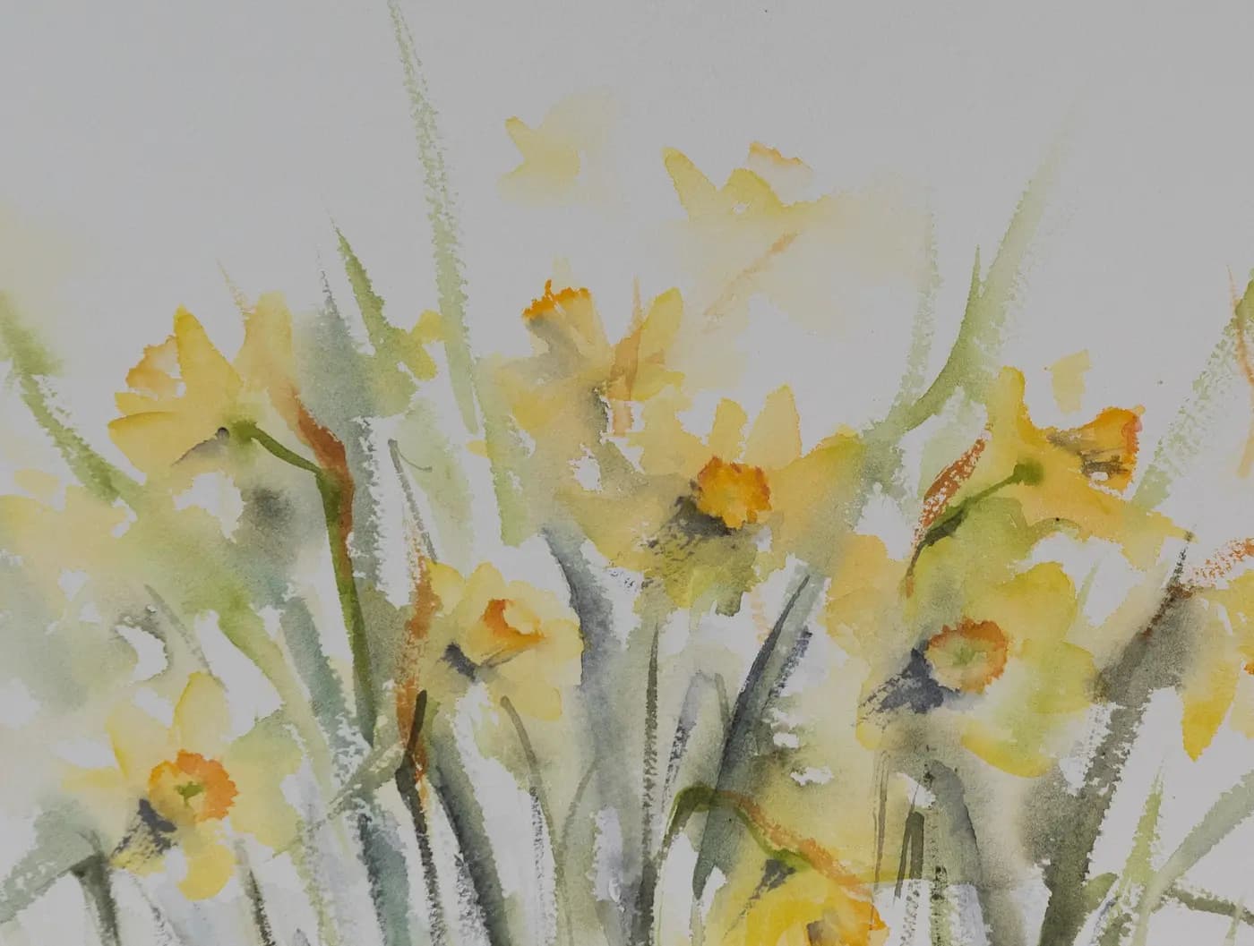 Detail 1 of Daffodils 2