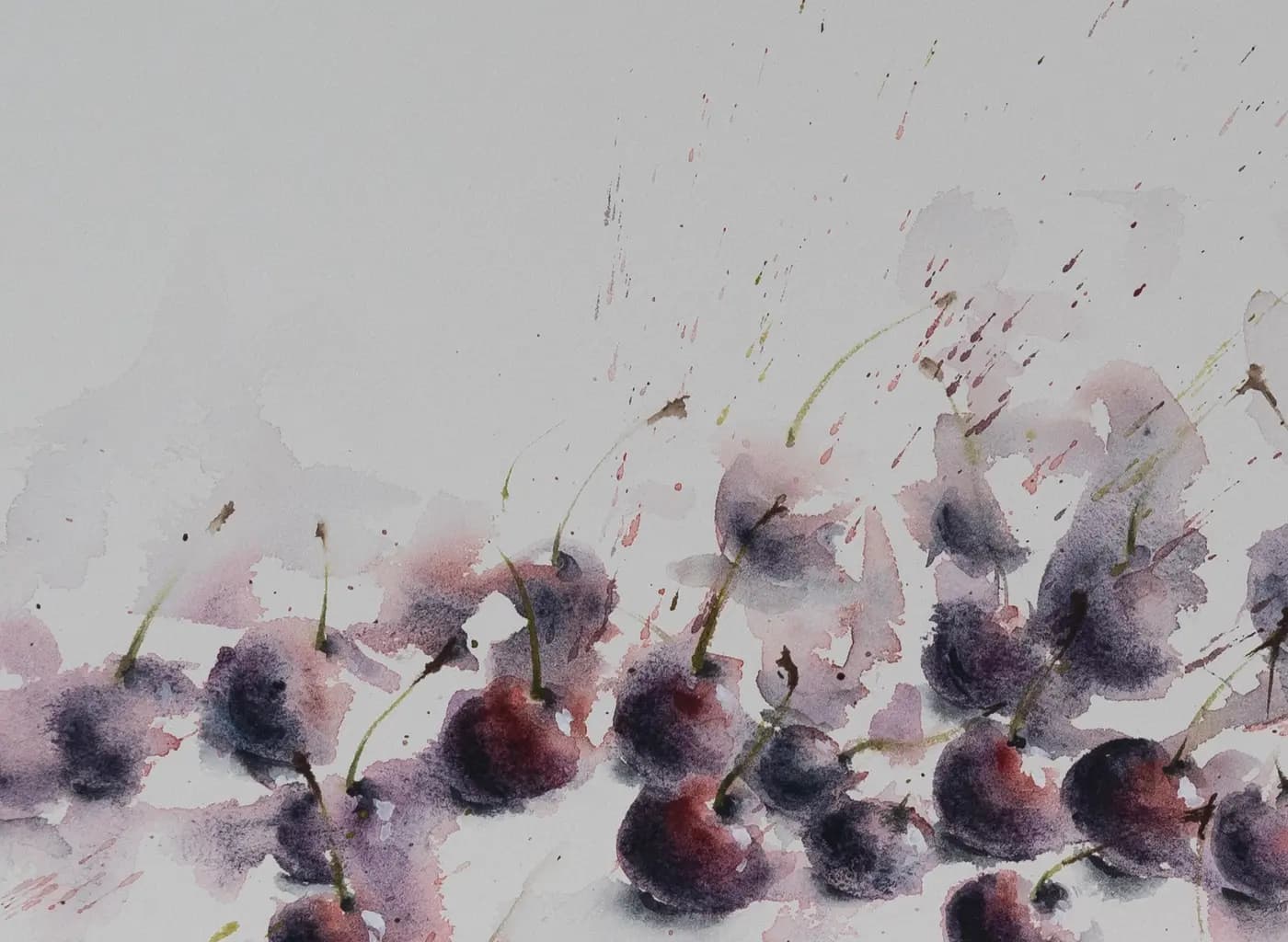 Detail 1 of Foggy Cherries