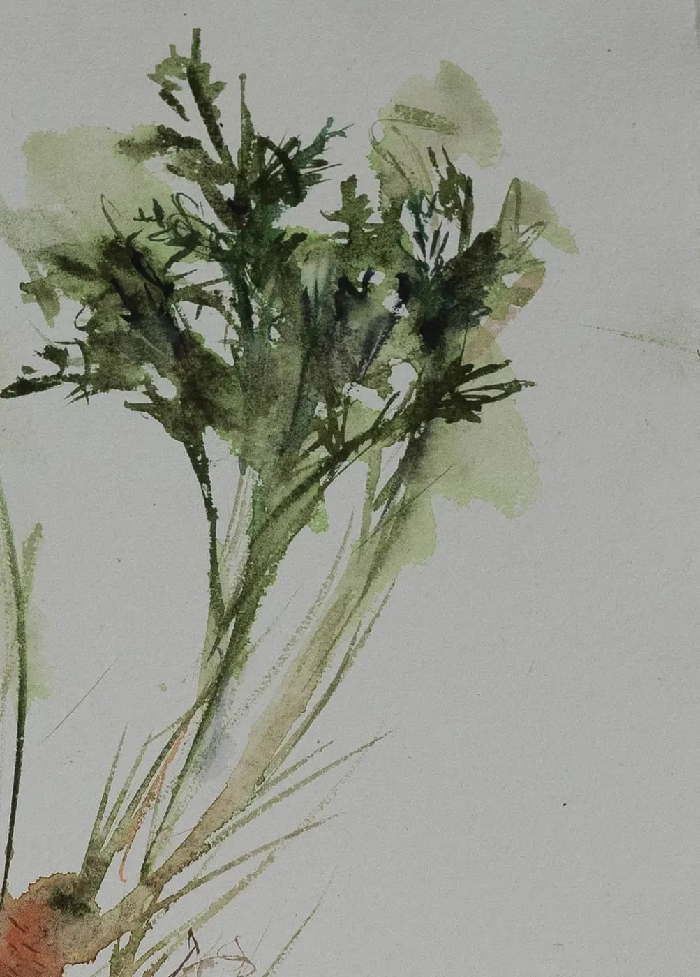 Detail 2 of Gossiping Carrots