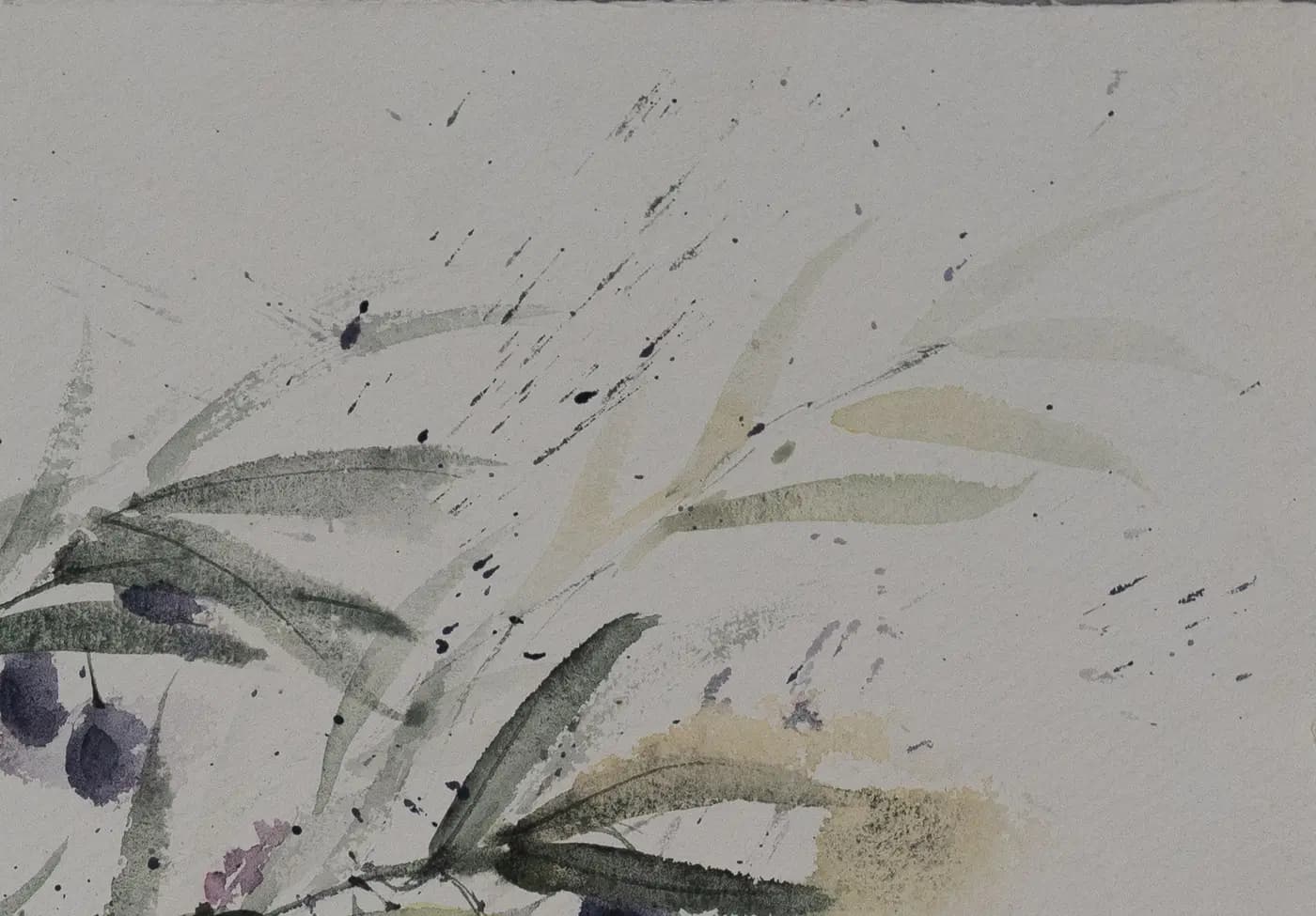 Detail 2 of Olive Branch