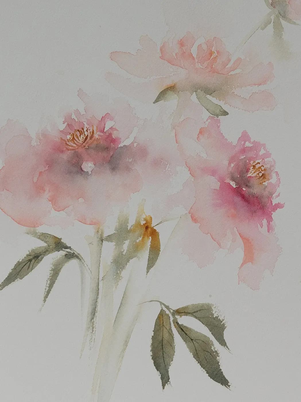 Detail 1 of Peonies One