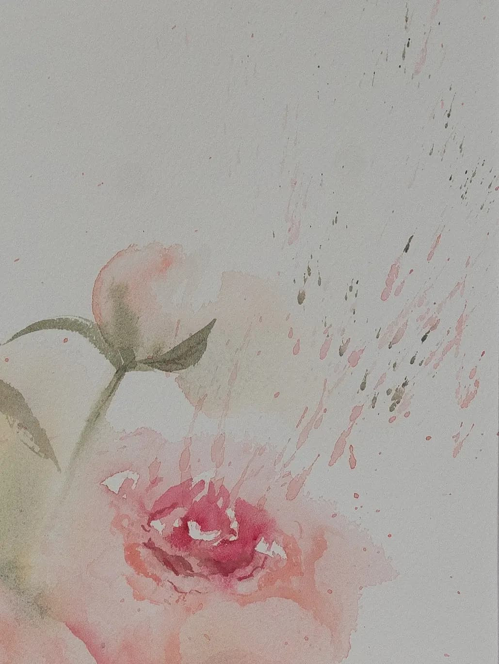 Detail 2 of Peonies Two