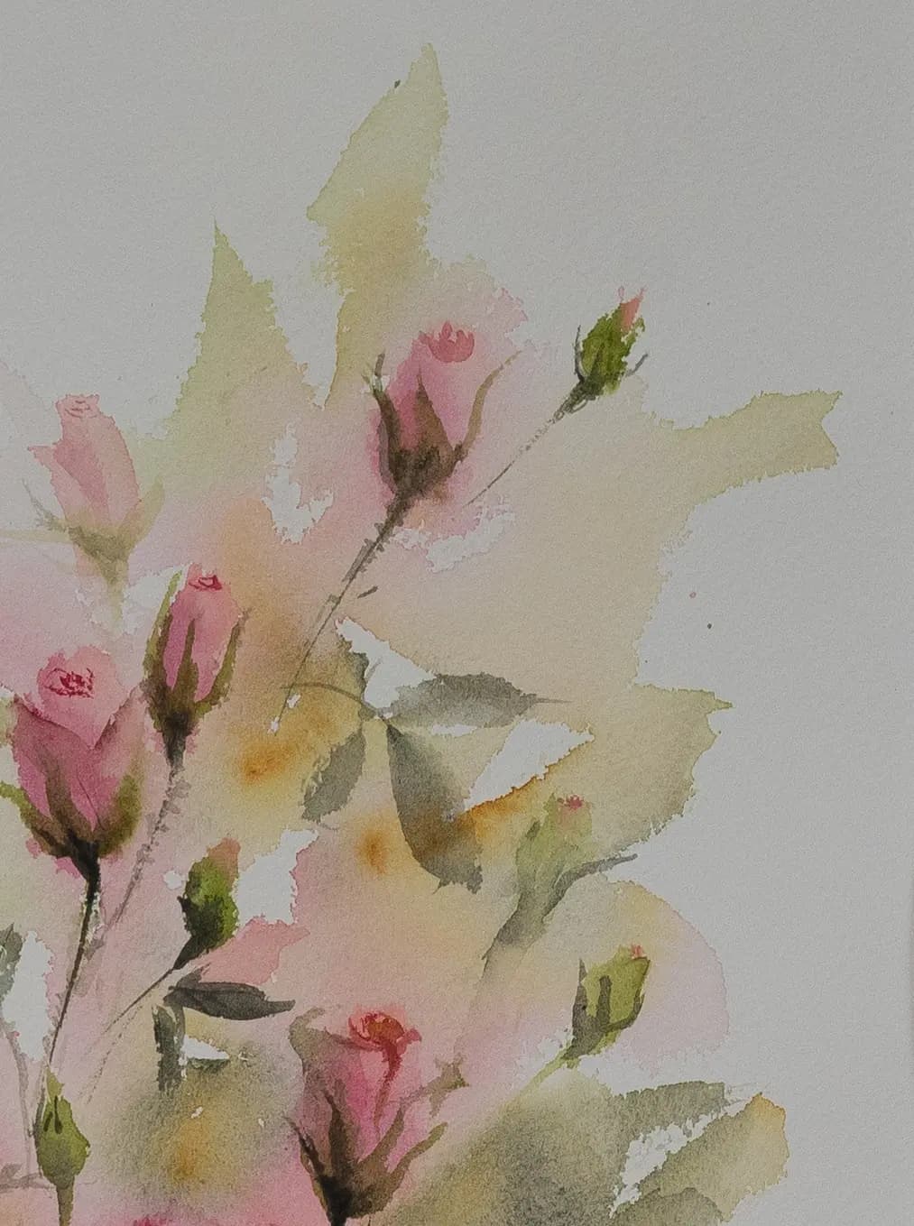 Detail 2 of Rose Bush