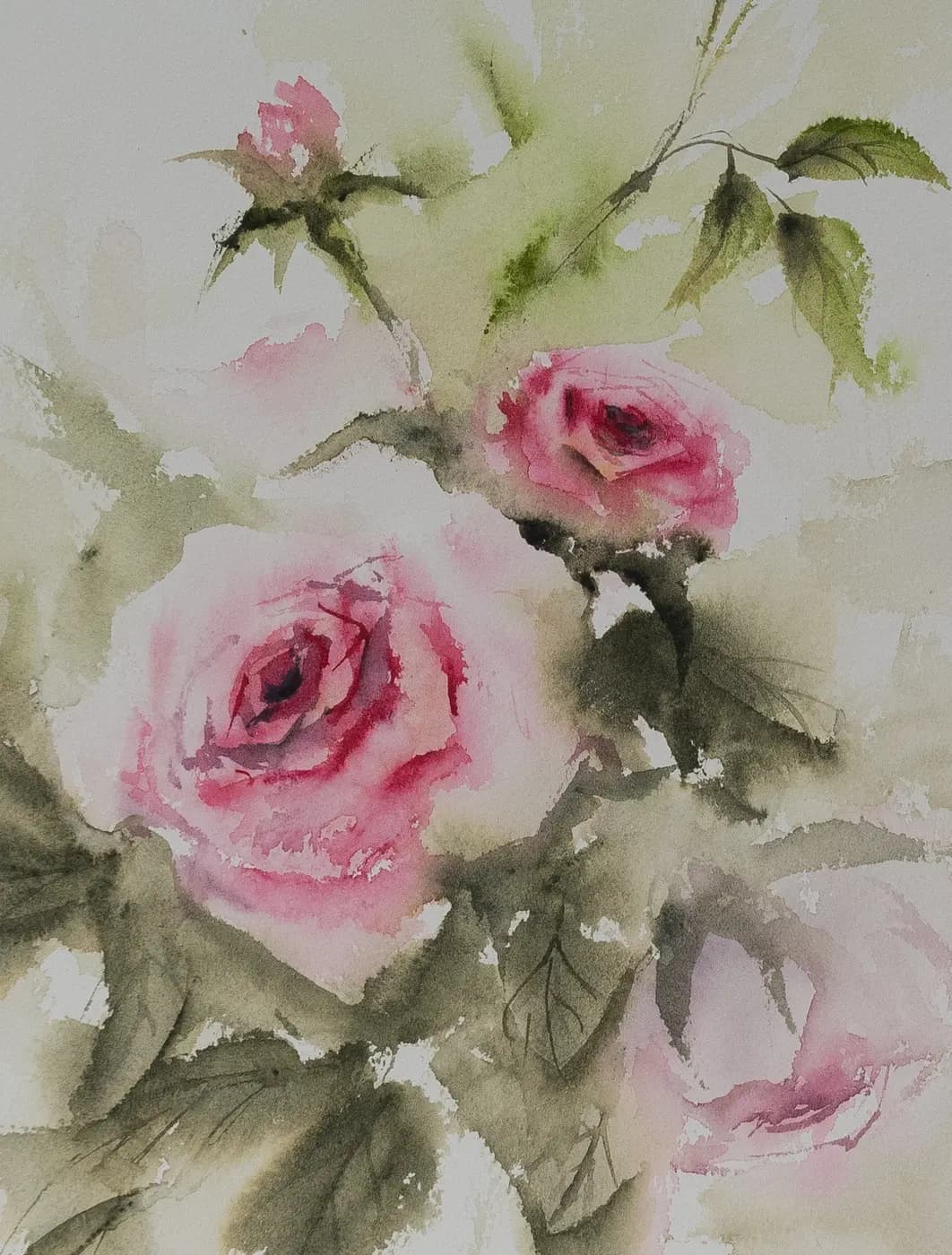 Detail 1 of Roses