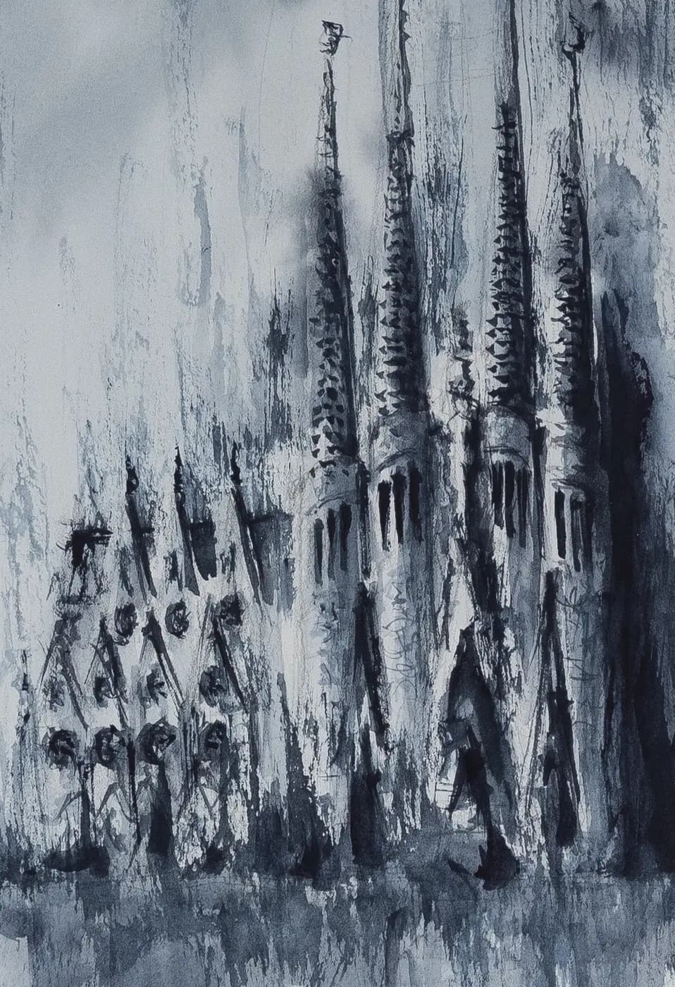 Detail 1 of Sagrada Familia