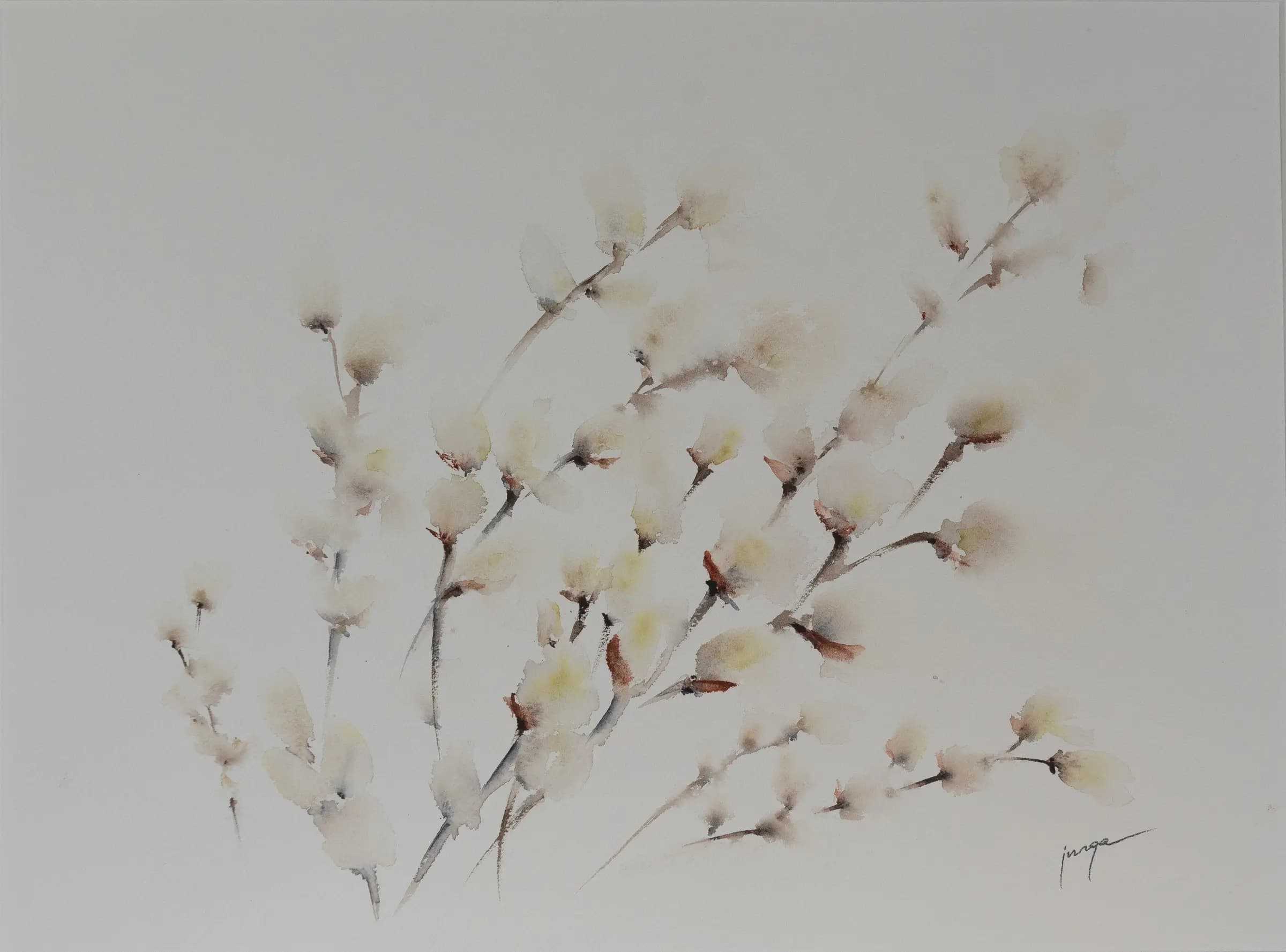 Spring, an original watercolour painting by Jurga Vilimaite