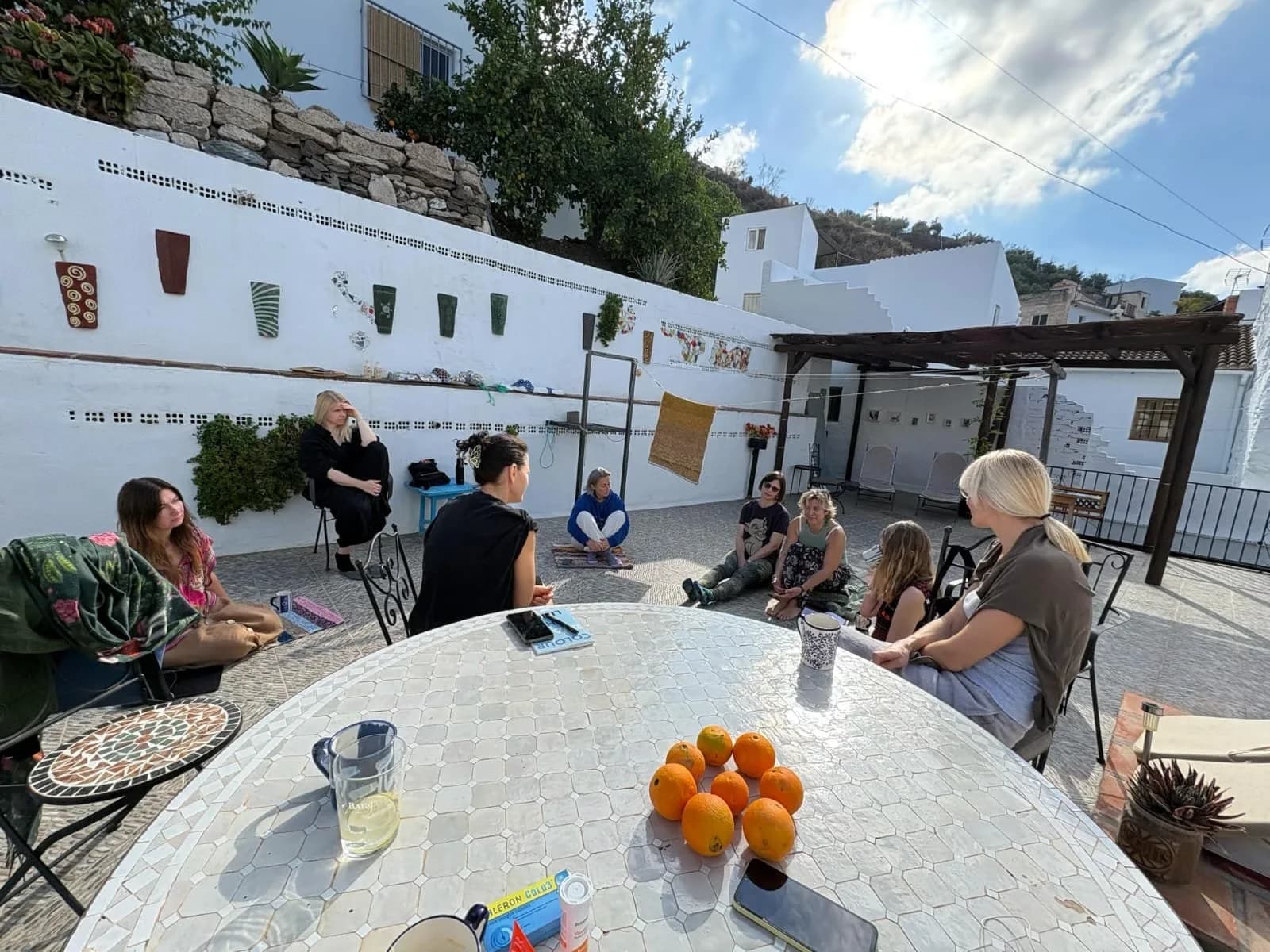 Painting retreat in Archez, Spain, 2024