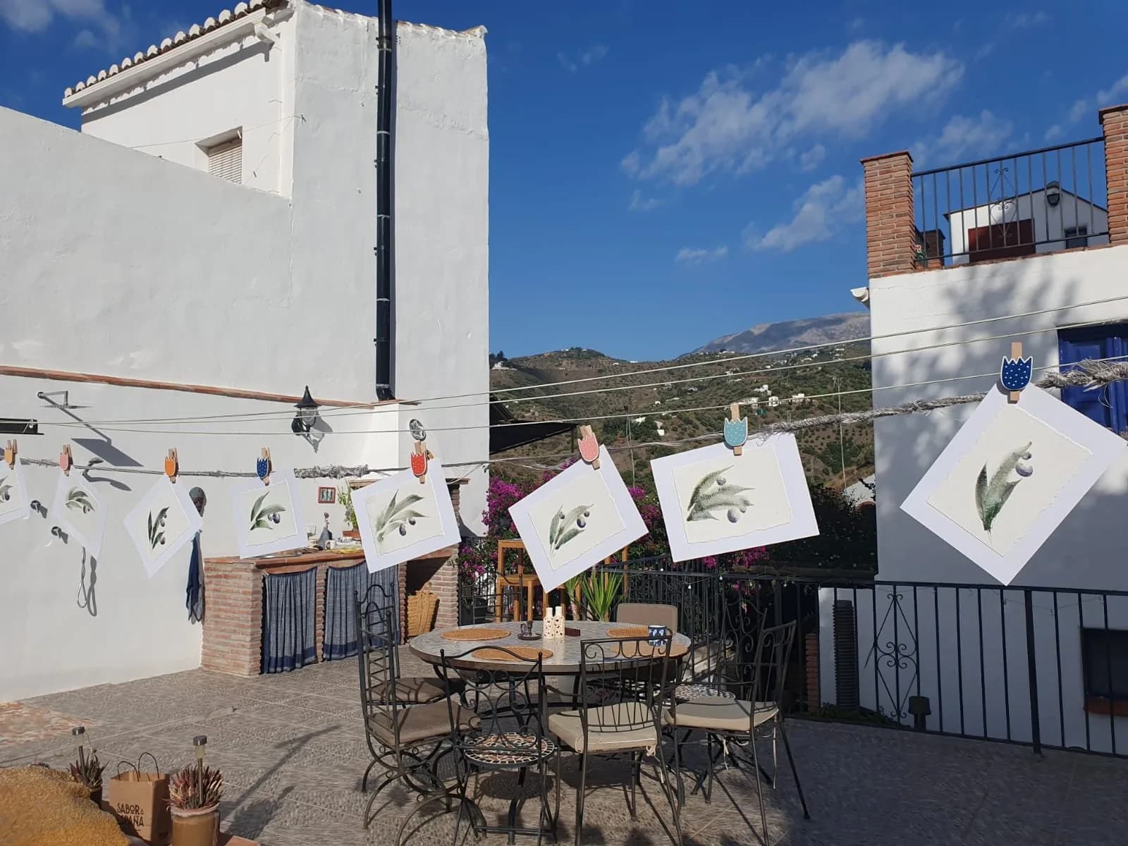 Painting retreat in Archez, Spain, 2024