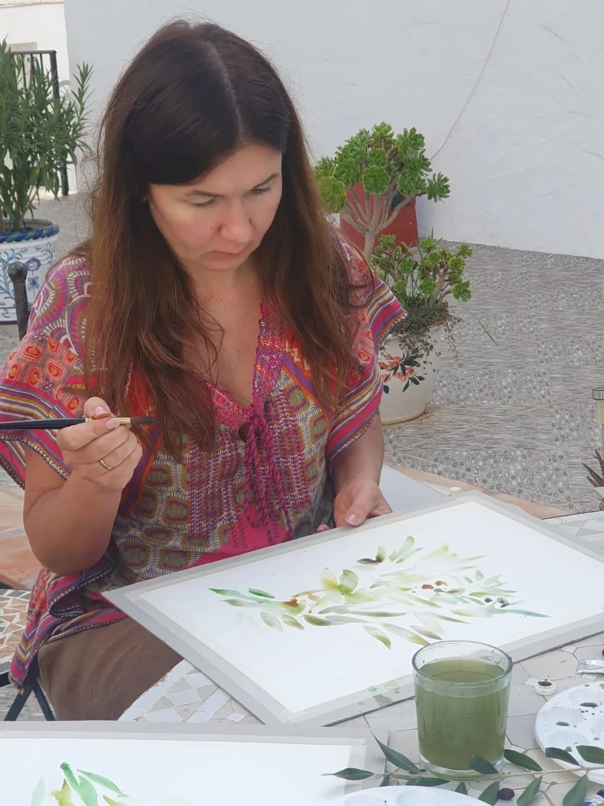 Painting retreat in Archez, Spain, 2024