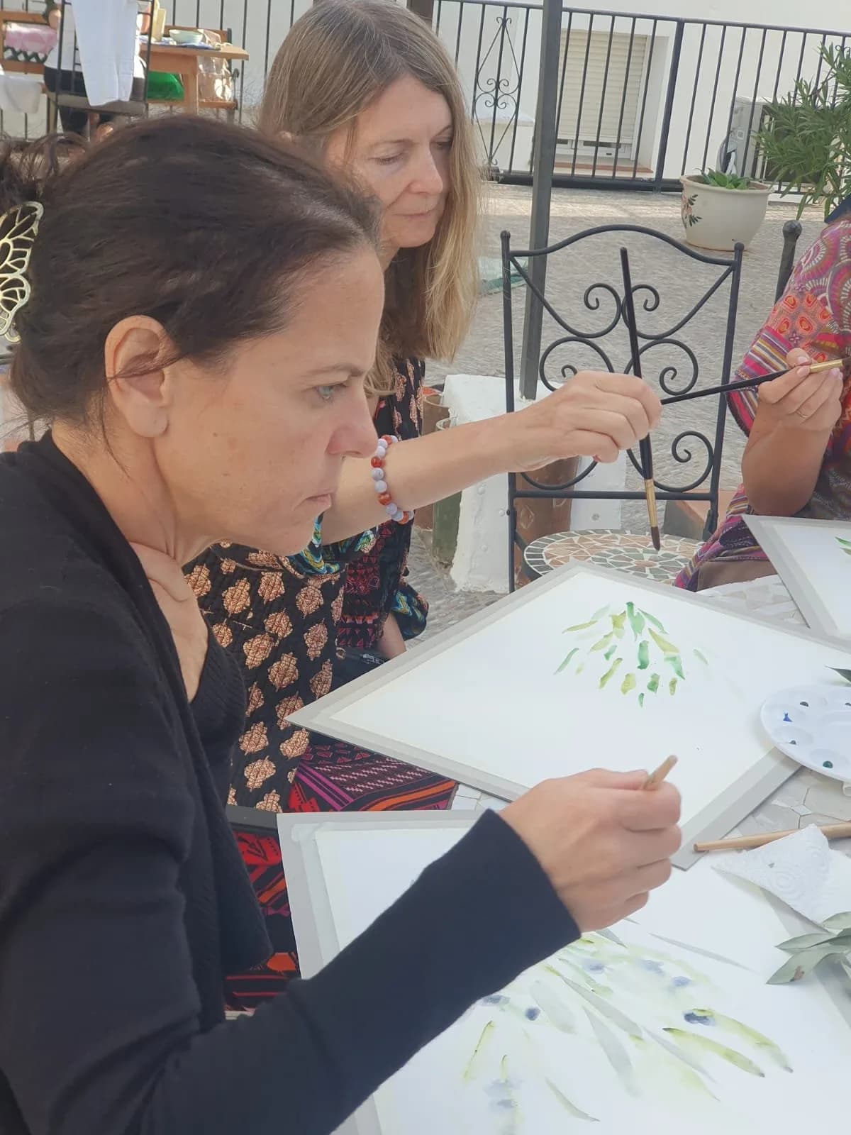Painting retreat in Archez, Spain, 2024
