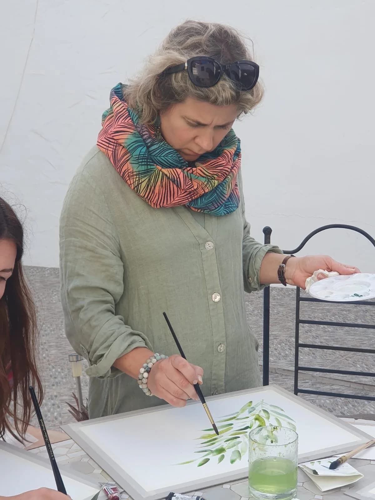 Painting retreat in Archez, Spain, 2024