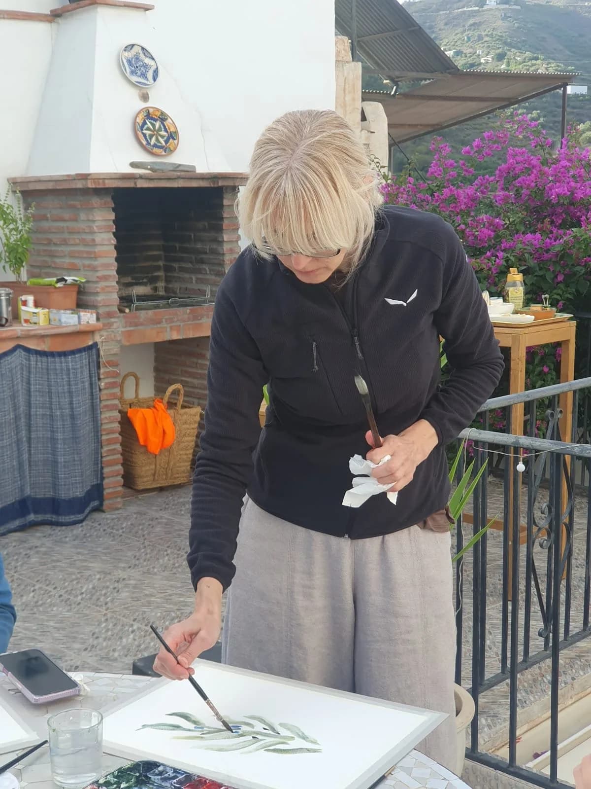 Painting retreat in Archez, Spain, 2024
