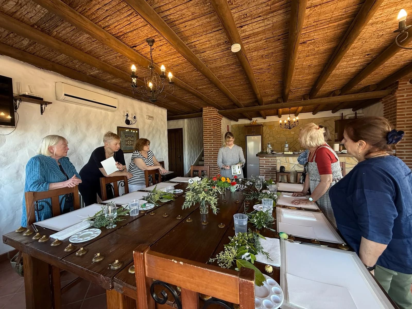 Painting retreat in Albaida, Spain, 2025
