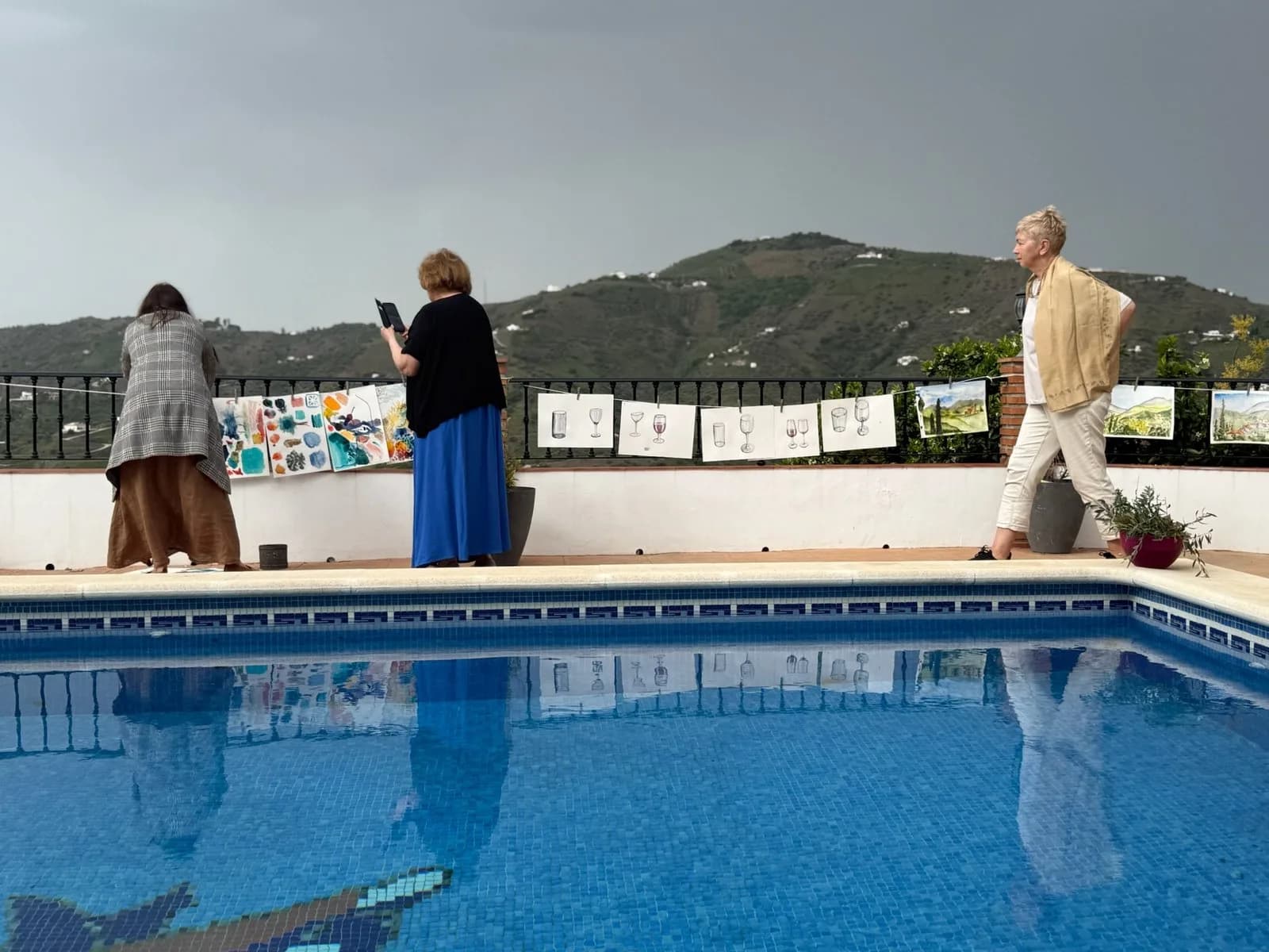 Painting retreat in Albaida, Spain, 2025