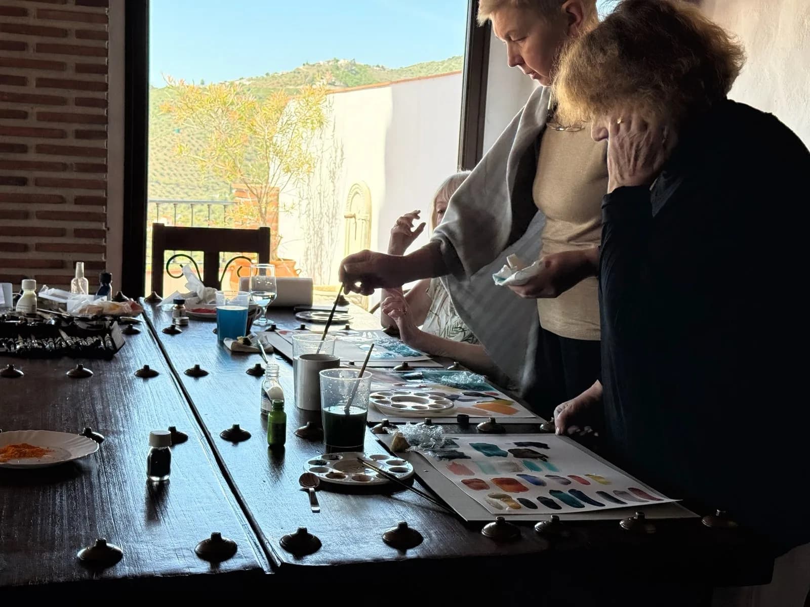 Painting retreat in Albaida, Spain, 2025