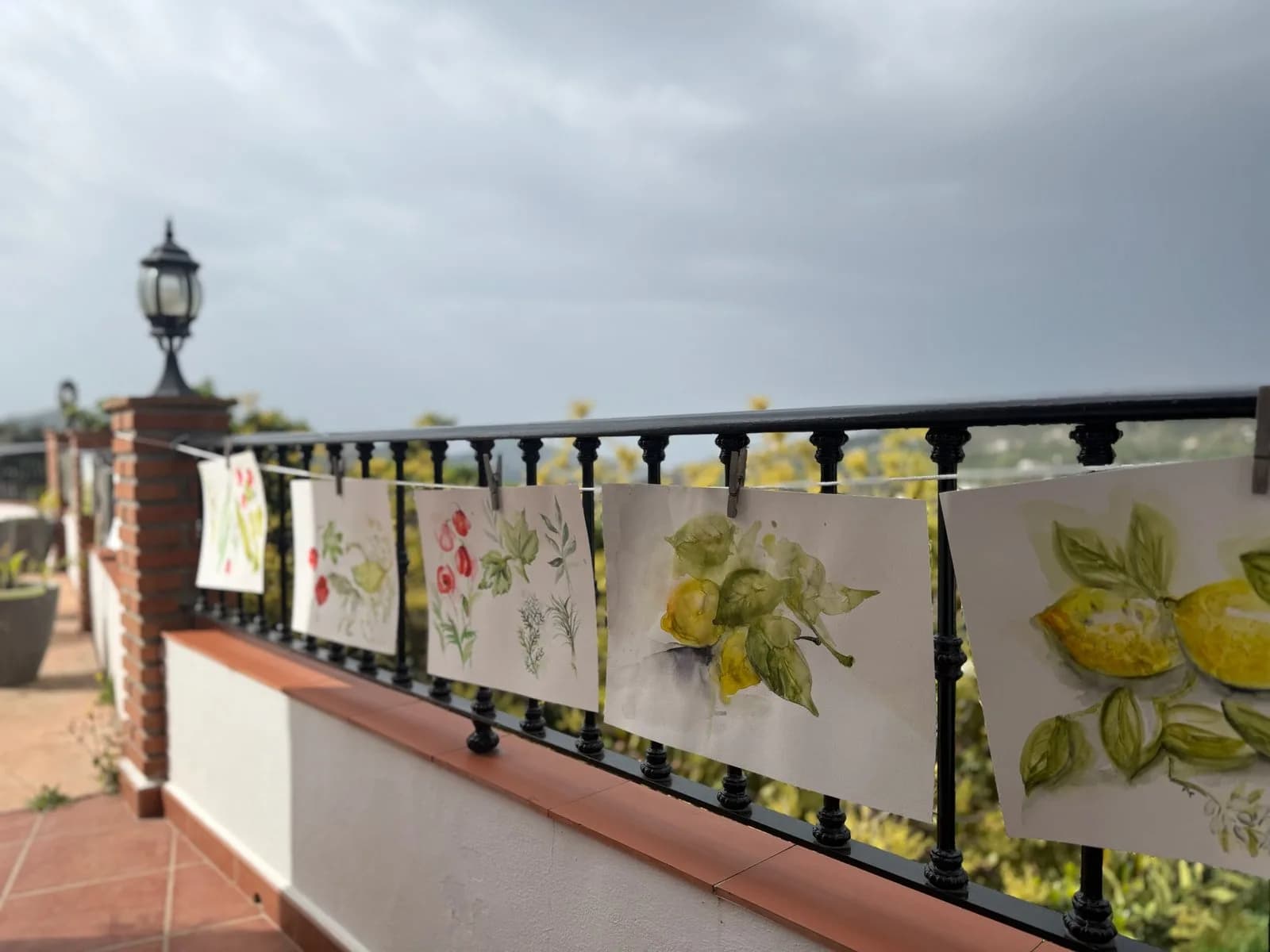 Painting retreat in Albaida, Spain, 2025