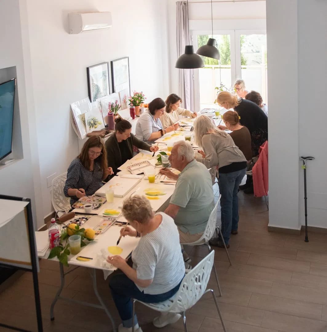 Painting retreat in Albaida, Spain, 2026