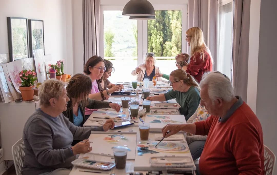 Painting retreat in Albaida, Spain, 2026