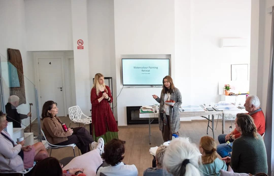 Painting retreat in Albaida, Spain, 2026